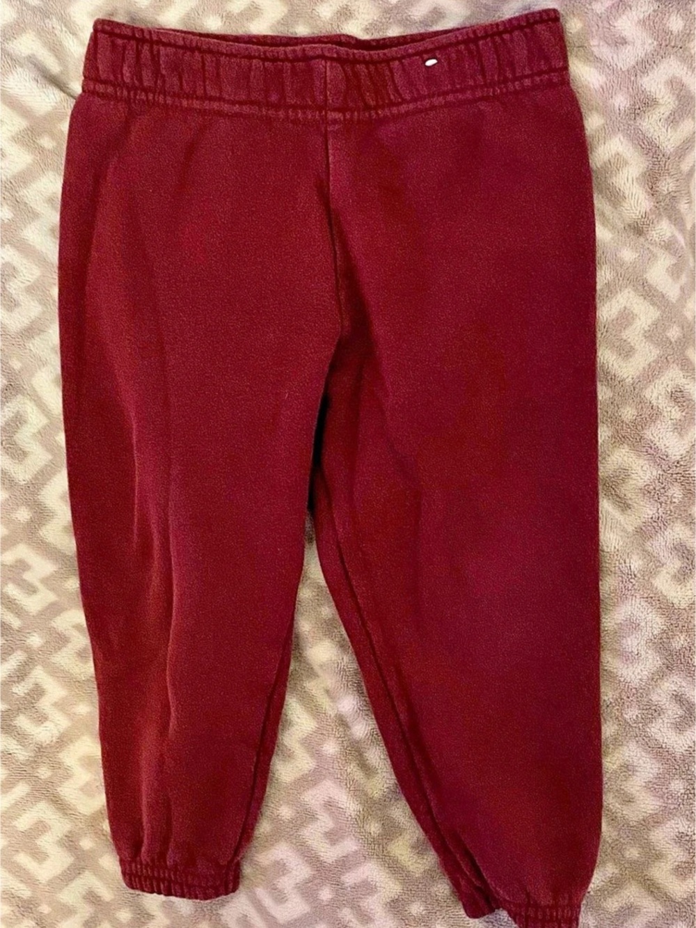 Garanimals Fleece Jogger Pants Red Baby 2T